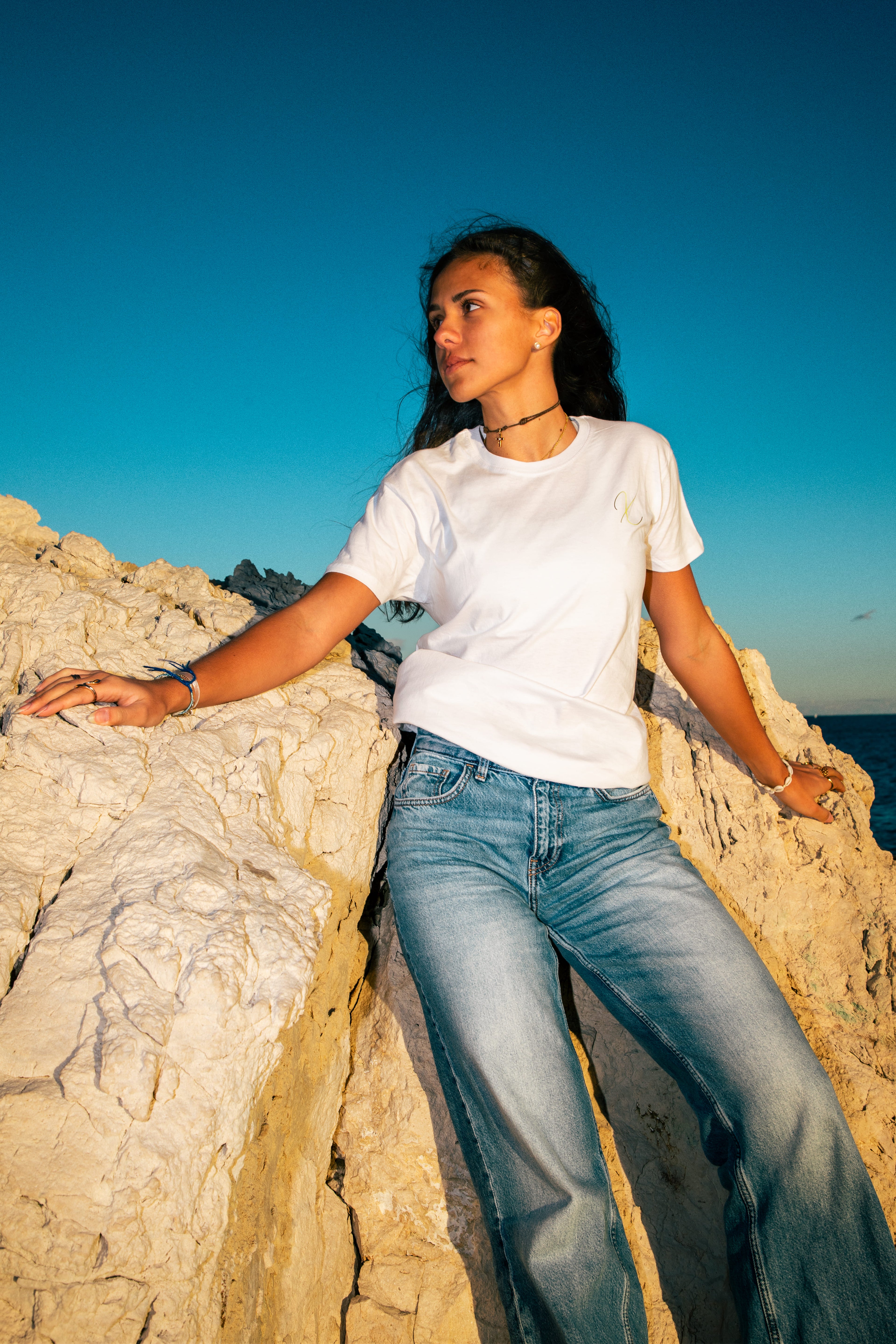 T-shirt Blanc Unisexe